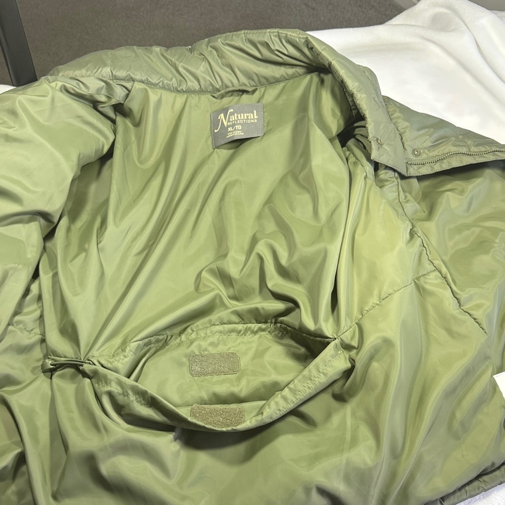Natural Reflections Olive Quilted Jacket - image 5